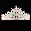 Direct Factory Rhinestone Tiara Clear Stone Crown pour le mariage